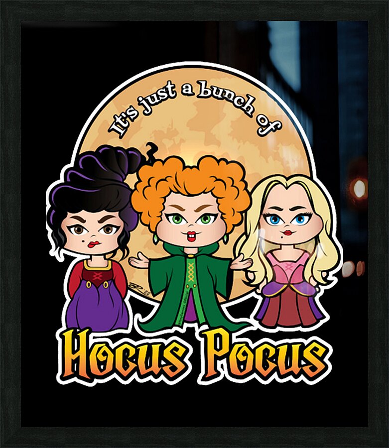 Hocus pocus 35 Picture Frame print