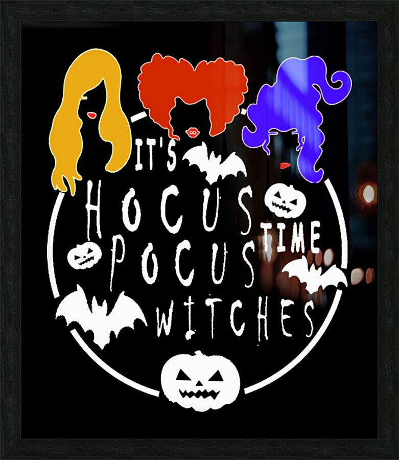 Hocus pocus 43 Picture Frame print