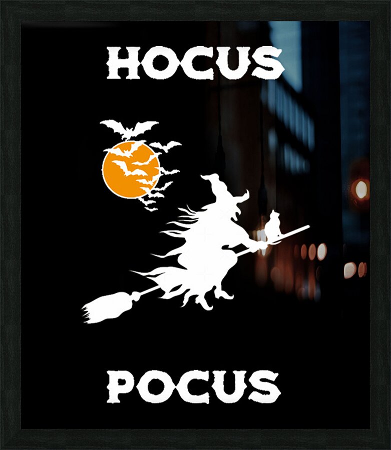 Hocus pocus 47 Picture Frame print