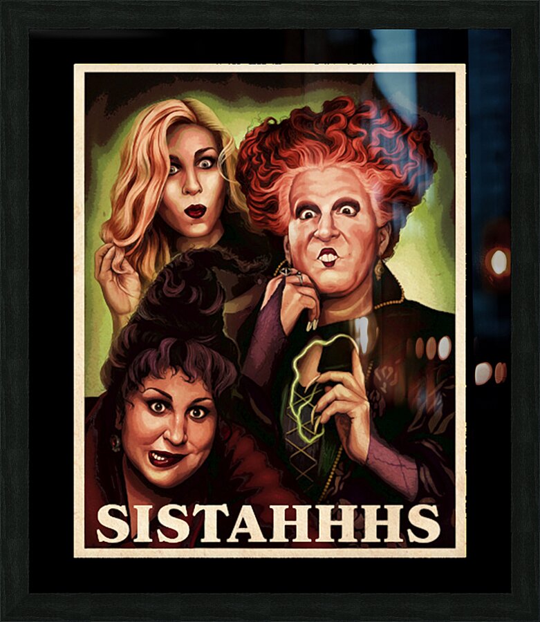Hocus pocus 51 Picture Frame print