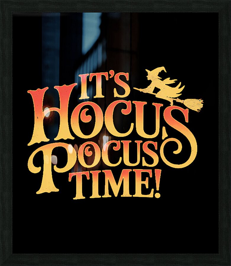 Hocus pocus 52 Picture Frame print