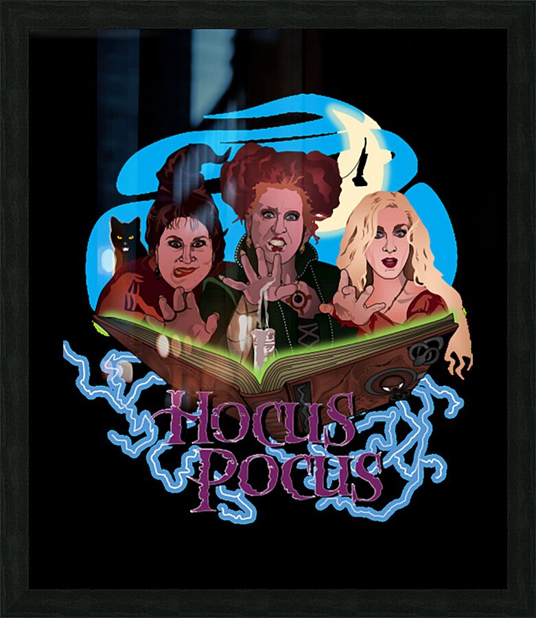 Hocus pocus 53 Picture Frame print