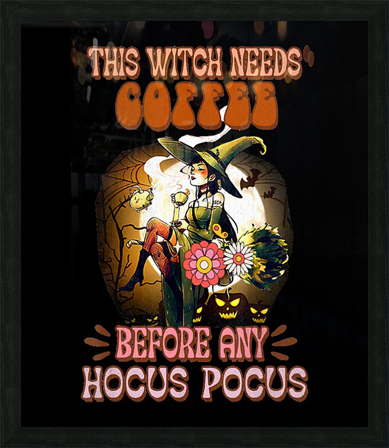 Hocus pocus 57 Picture Frame print