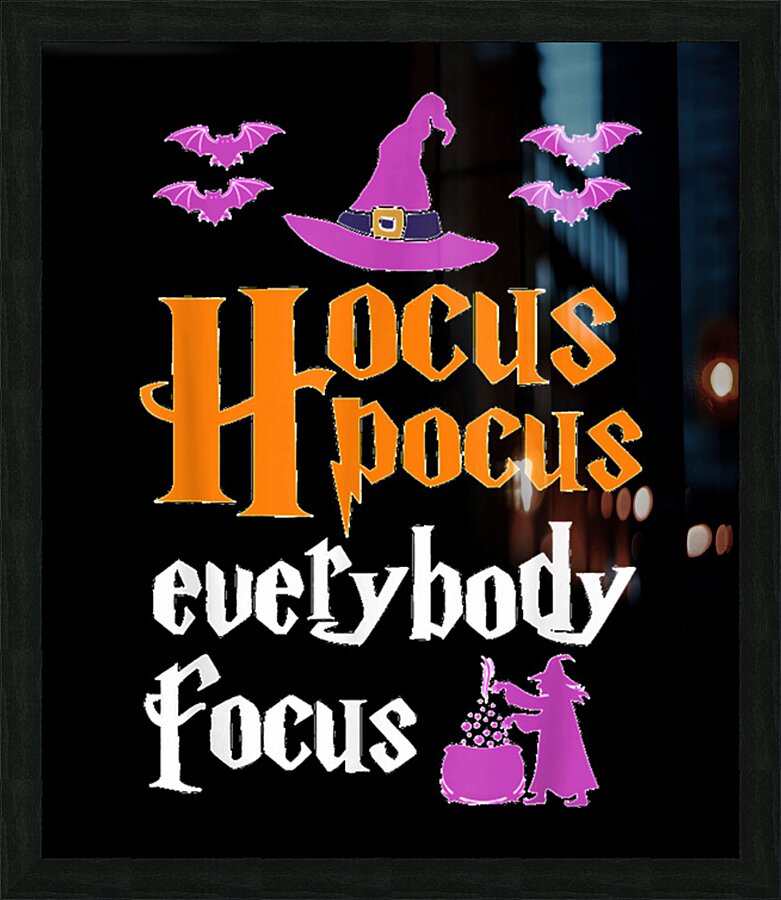 Hocus pocus 59 Picture Frame print