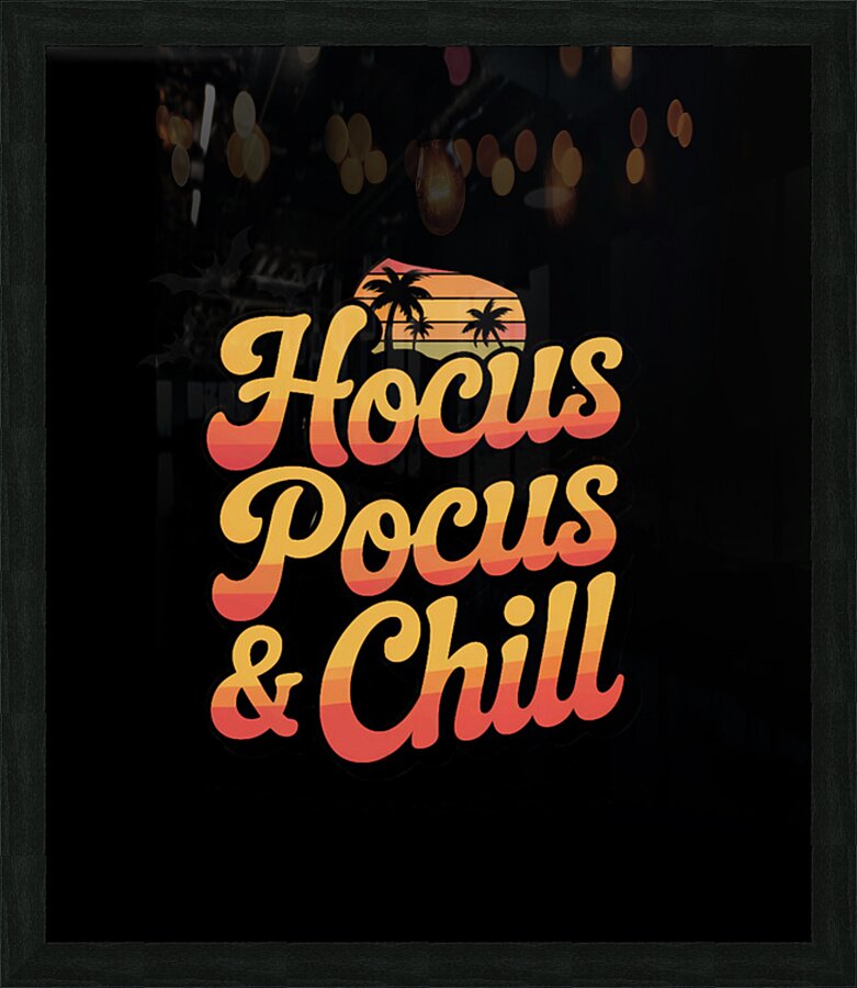 Hocus pocus 60 Picture Frame print