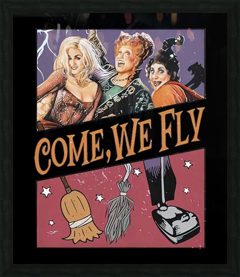 Hocus pocus 61 Picture Frame print
