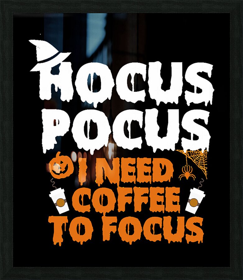 Hocus pocus 1 Picture Frame print
