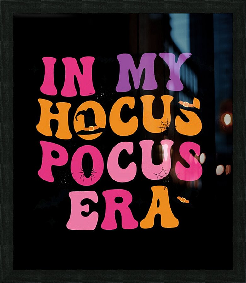Hocus pocus 3 Picture Frame print