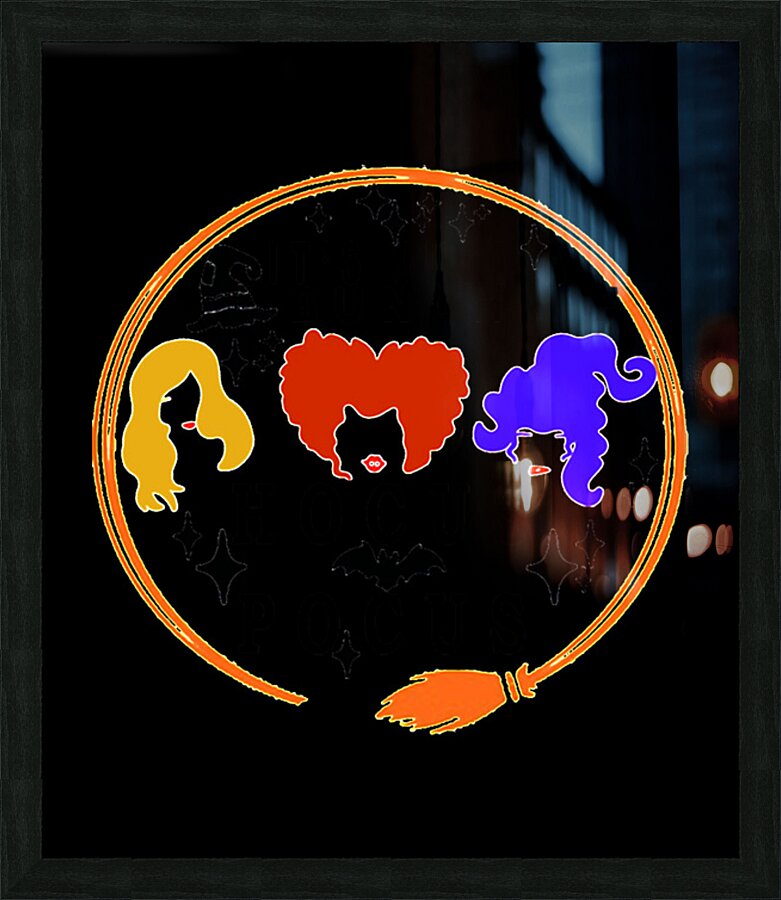 Hocus pocus 5 Picture Frame print