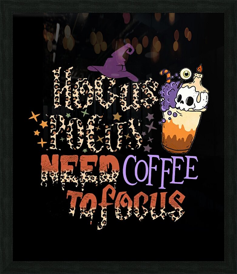 Hocus pocus 6 Picture Frame print
