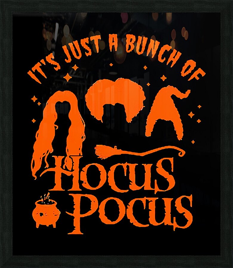 Hocus pocus 7 Picture Frame print