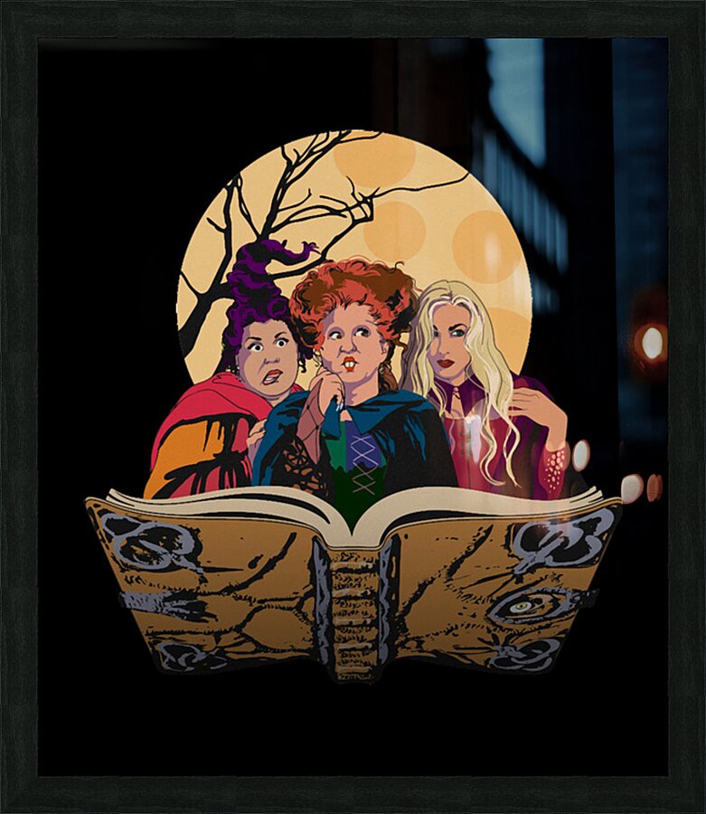 Hocus pocus 8 Picture Frame print