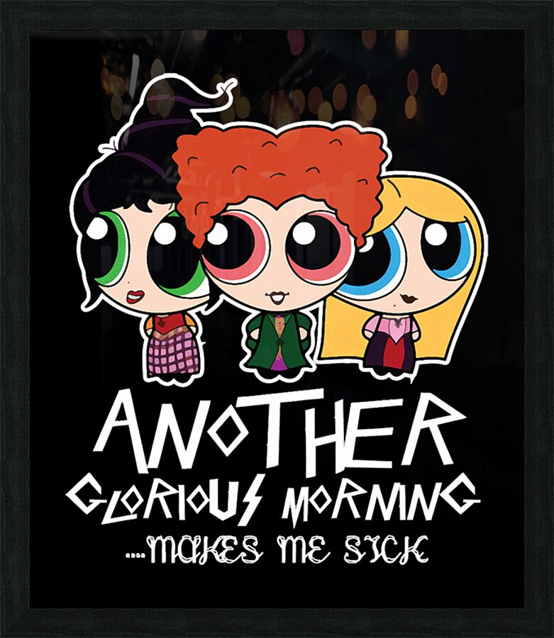 Hocus pocus 14 Picture Frame print