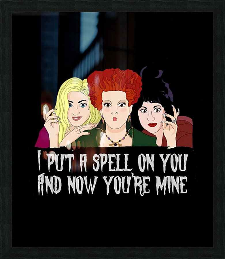 Hocus pocus 15 Picture Frame print