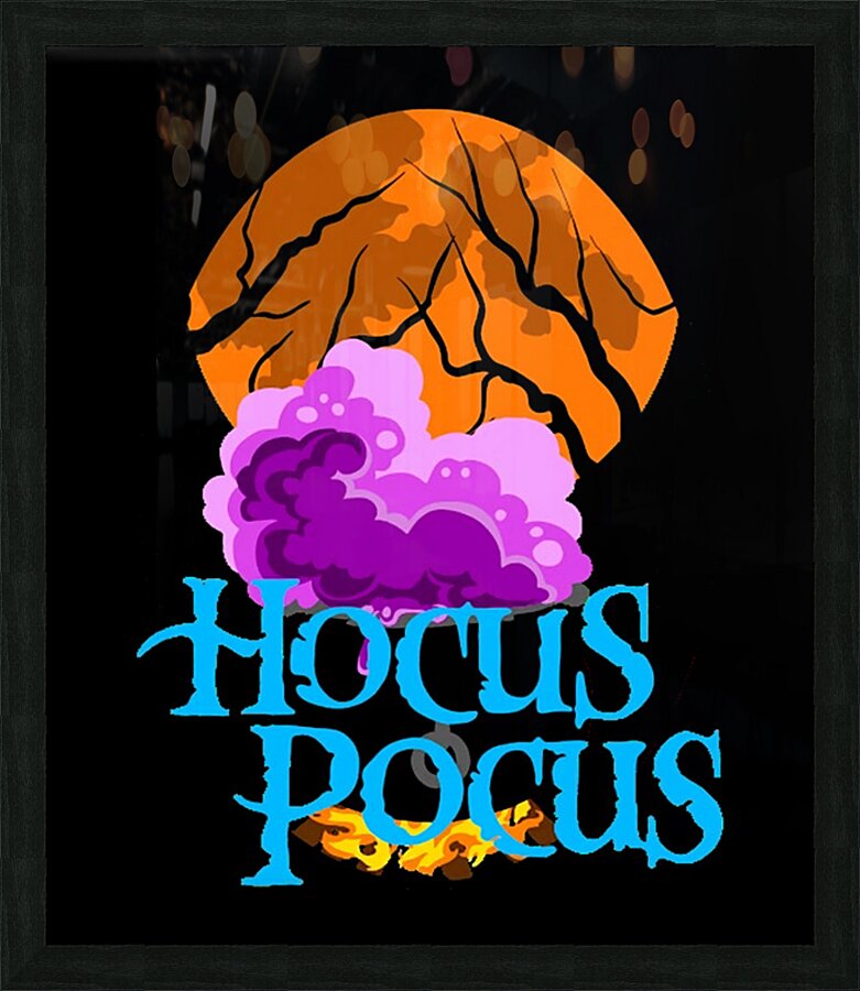 Hocus pocus 17 Picture Frame print