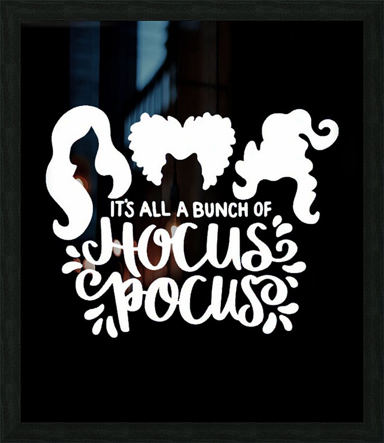 Hocus pocus 19 Picture Frame print