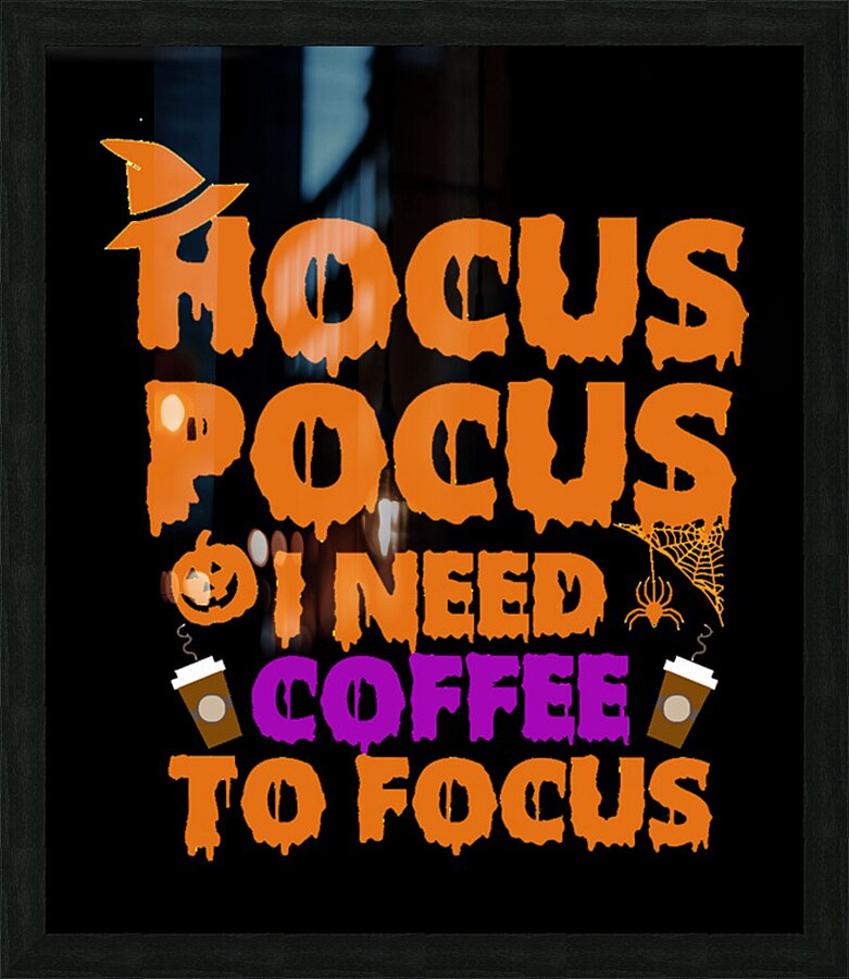 Hocus pocus 20 Picture Frame print