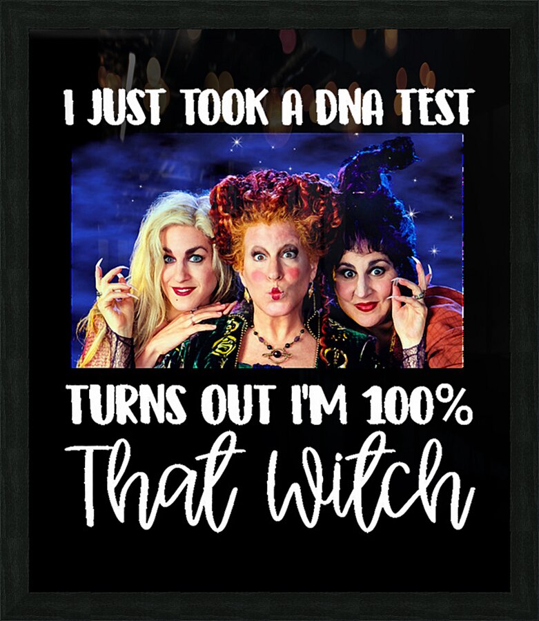 Hocus pocus 22 Picture Frame print