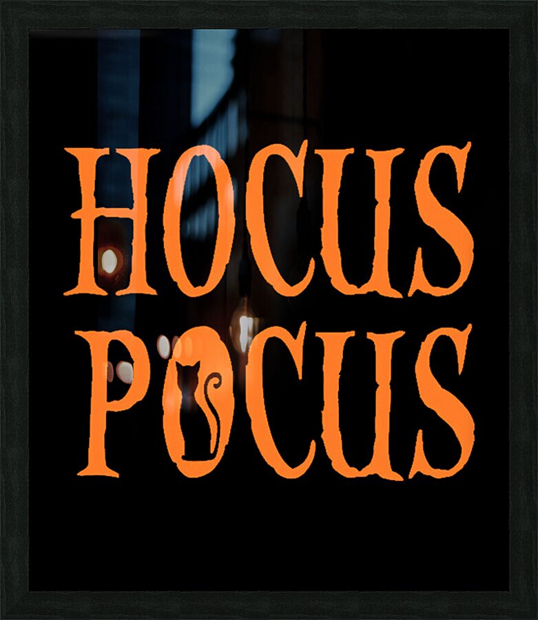 Hocus pocus 24 Picture Frame print