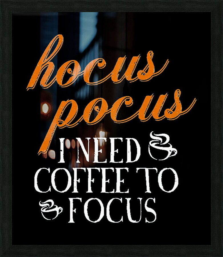 Hocus pocus 25 Picture Frame print