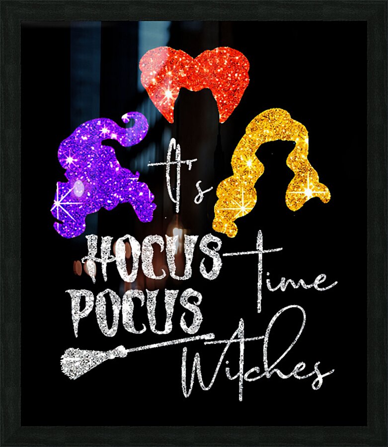 Hocus pocus 32 Picture Frame print