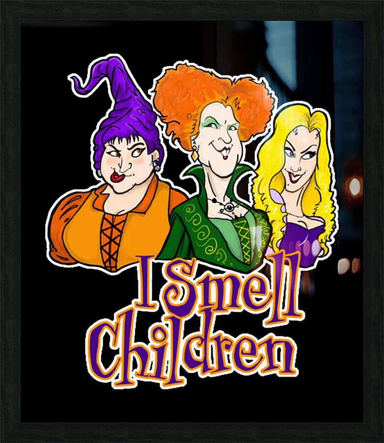 Hocus pocus 37 Picture Frame print