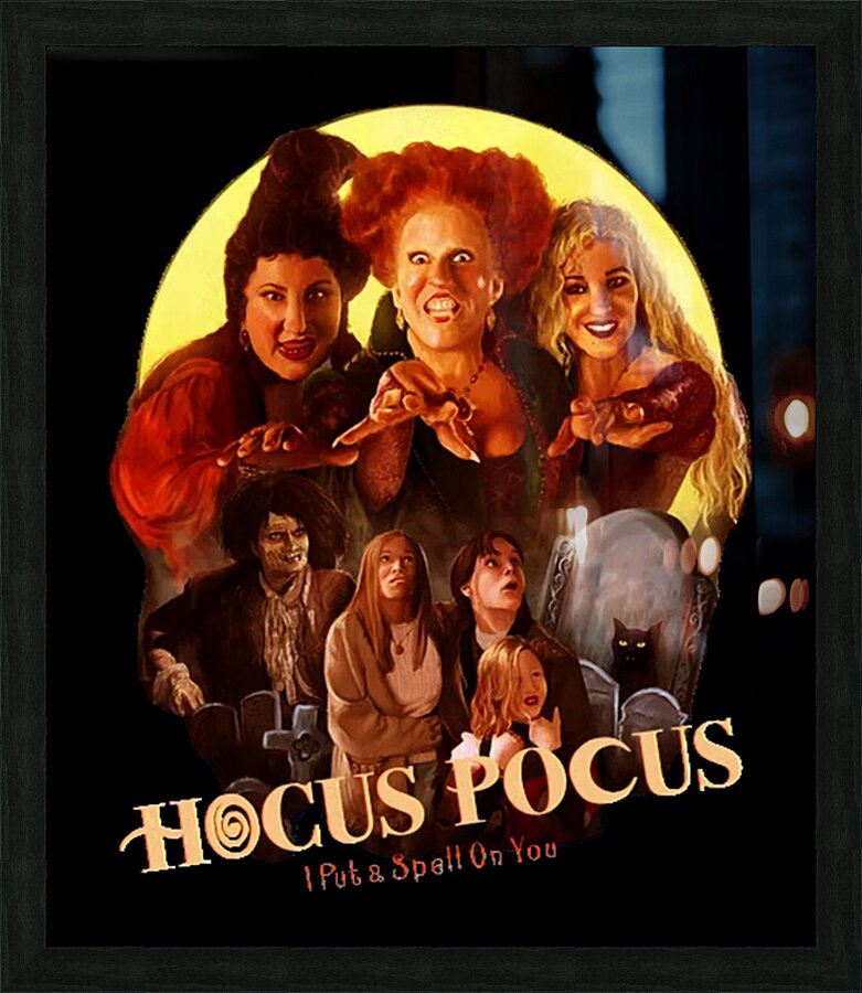 Hocus pocus 38 Picture Frame print