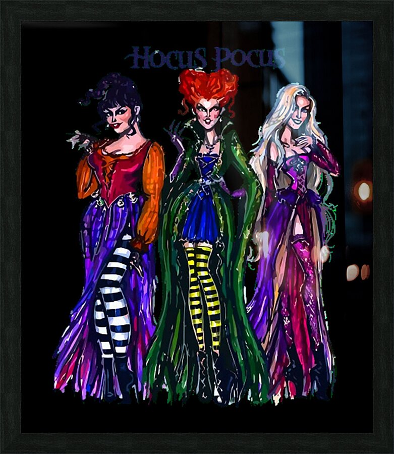 Hocus pocus 39 Picture Frame print