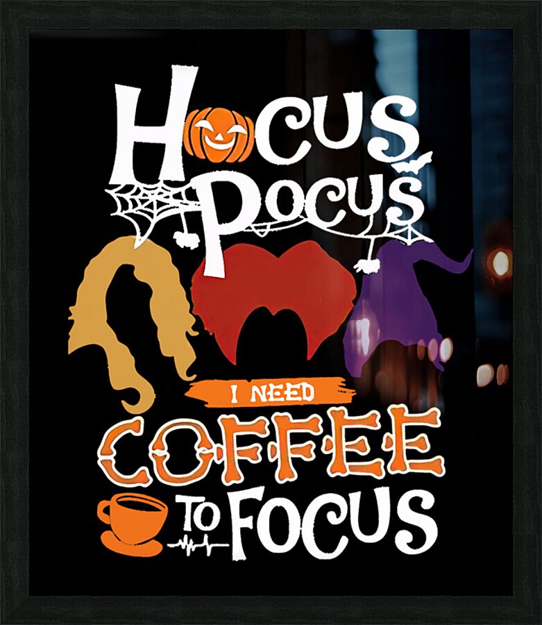 Hocus pocus 42 Picture Frame print