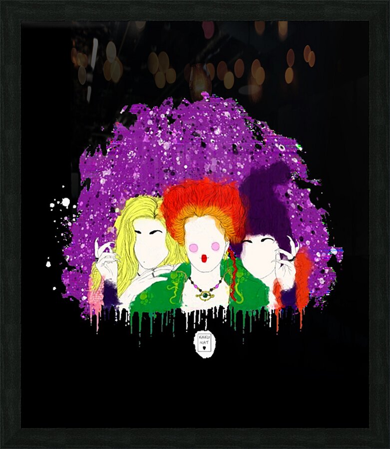 Hocus pocus 46 Picture Frame print