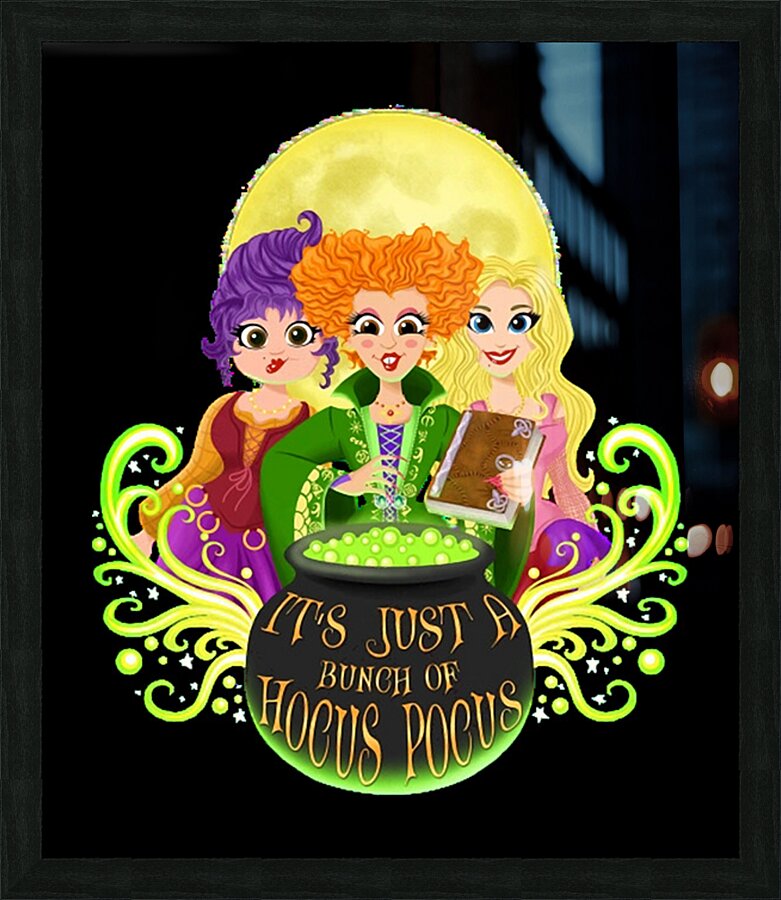 Hocus pocus 50 Picture Frame print