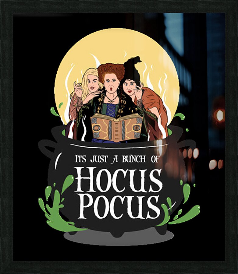 Hocus pocus 56 Picture Frame print