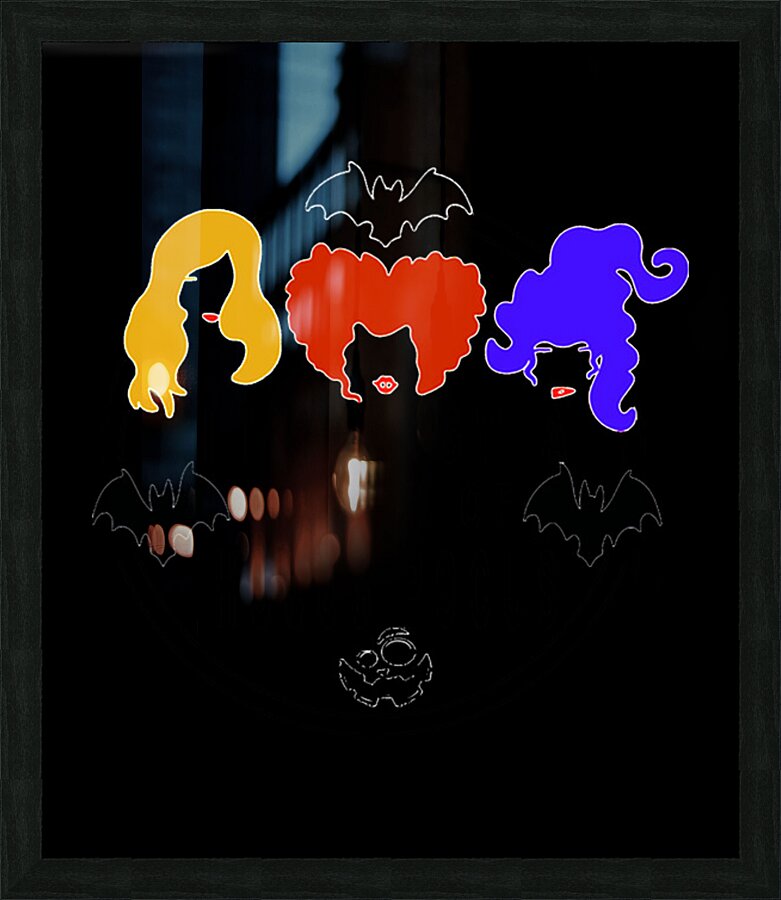 Hocus pocus 57 Picture Frame print