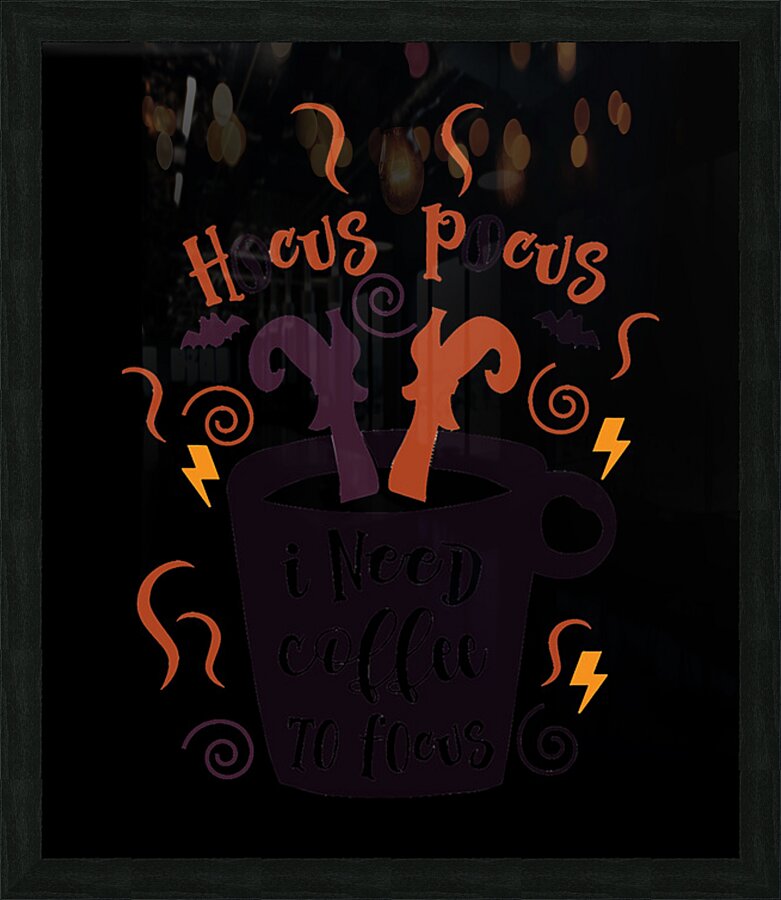 Hocus pocus 60 Picture Frame print