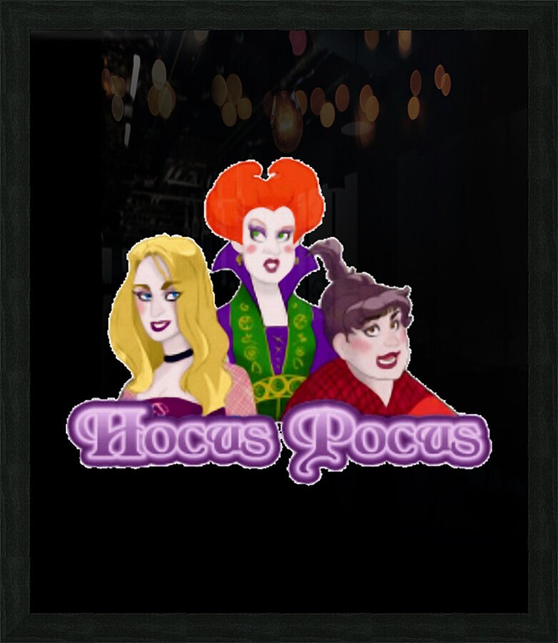 Hocus pocus 61 Picture Frame print