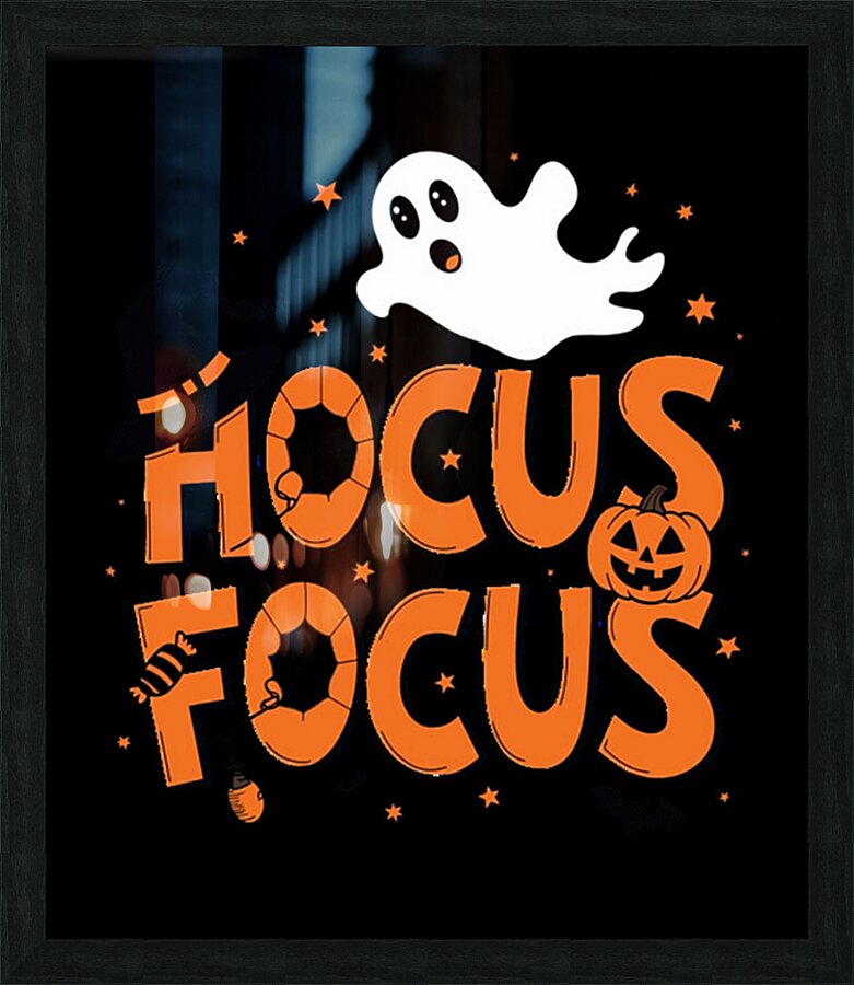 Hocus pocus 62 Picture Frame print