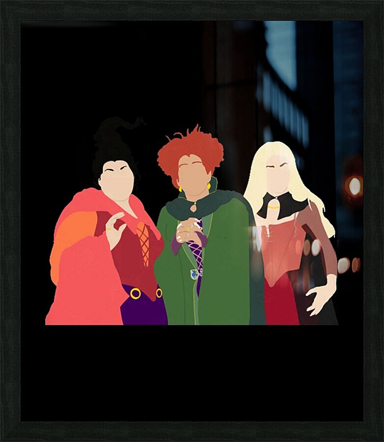 Hocus pocus 63 Picture Frame print