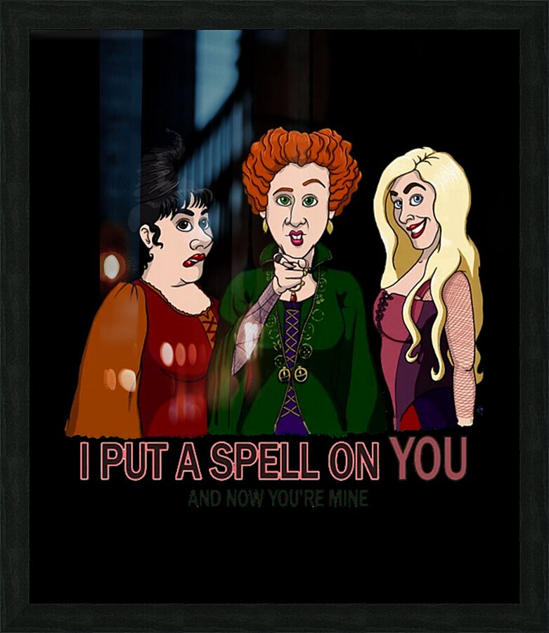 Hocus pocus 2 Picture Frame print
