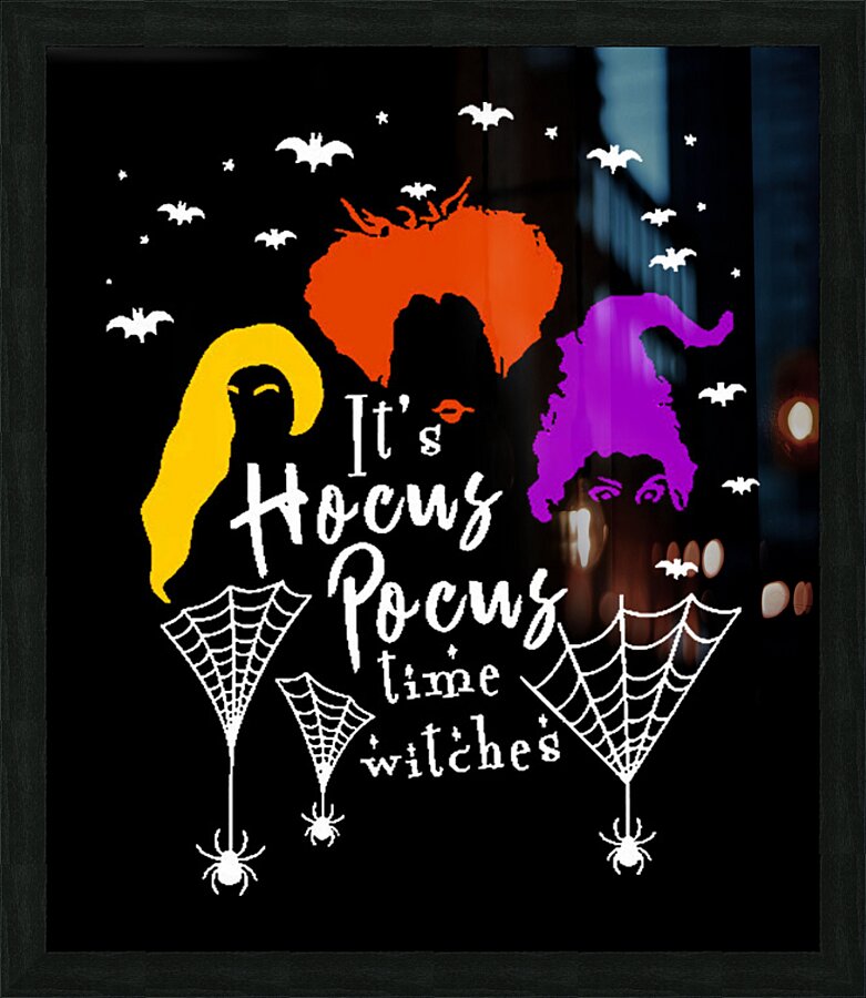 Hocus pocus 3 Picture Frame print