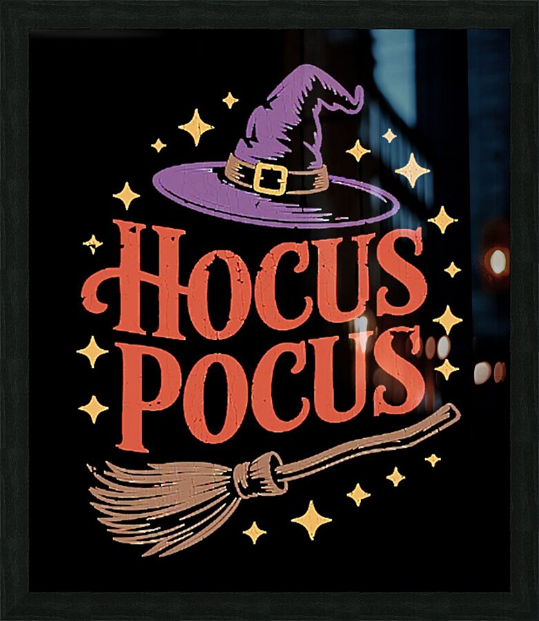Hocus pocus 4 Picture Frame print