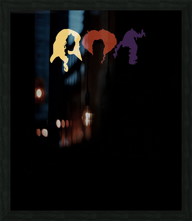 Hocus pocus 6 Picture Frame print