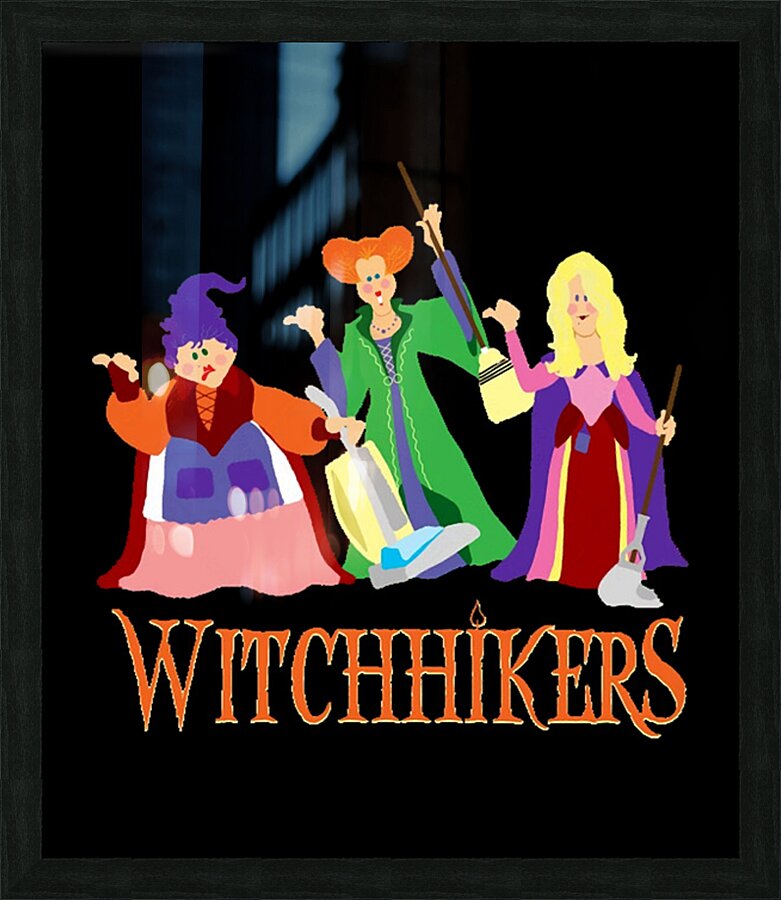 Hocus pocus 8 Picture Frame print