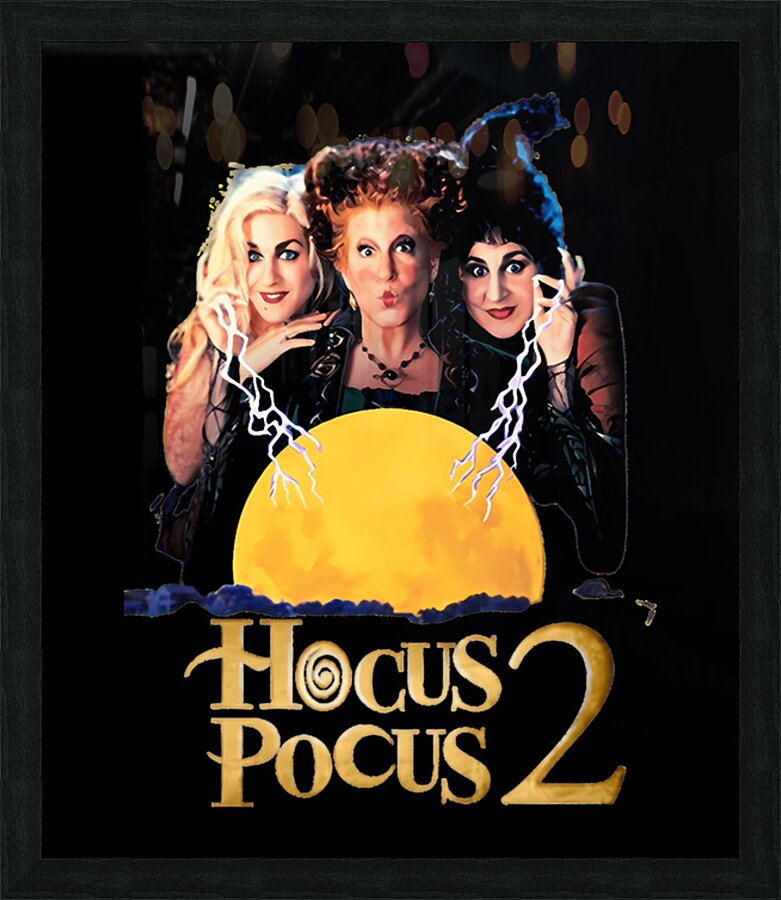 Hocus pocus 14 Picture Frame print