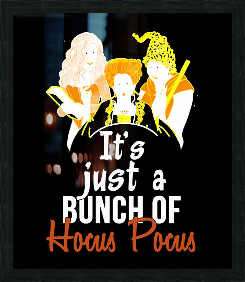Hocus pocus 18 Picture Frame print