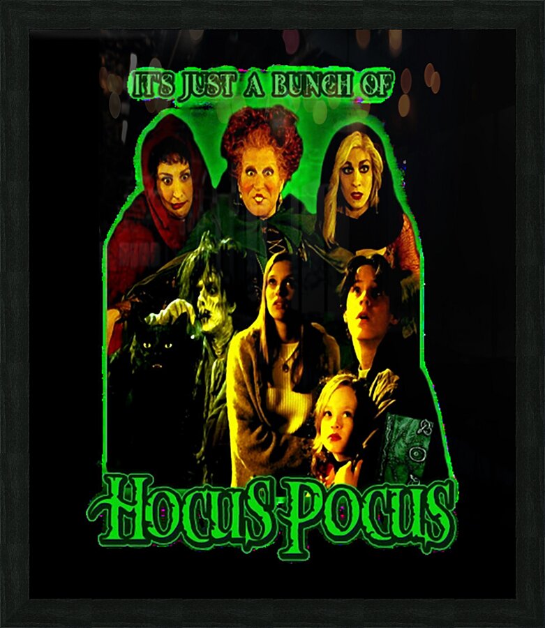 Hocus pocus 19 Picture Frame print