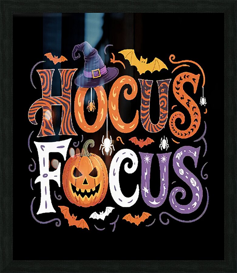 Hocus pocus 22 Picture Frame print