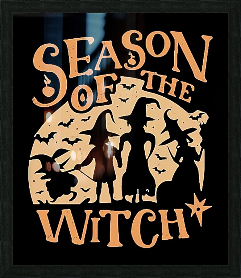 Hocus pocus 23 Picture Frame print