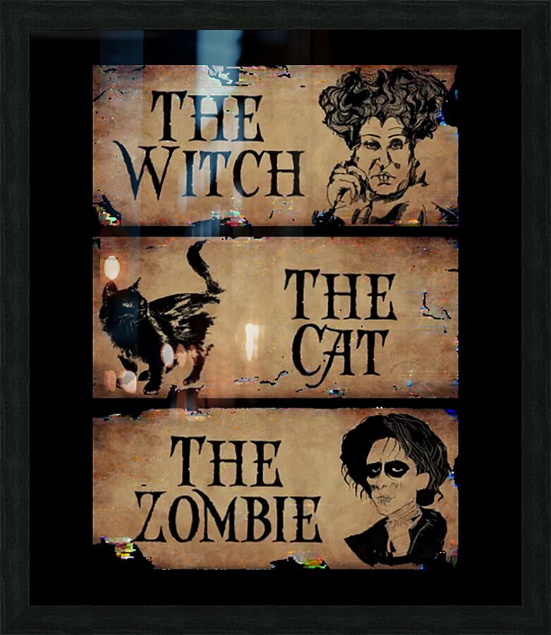 Hocus pocus 24 Picture Frame print