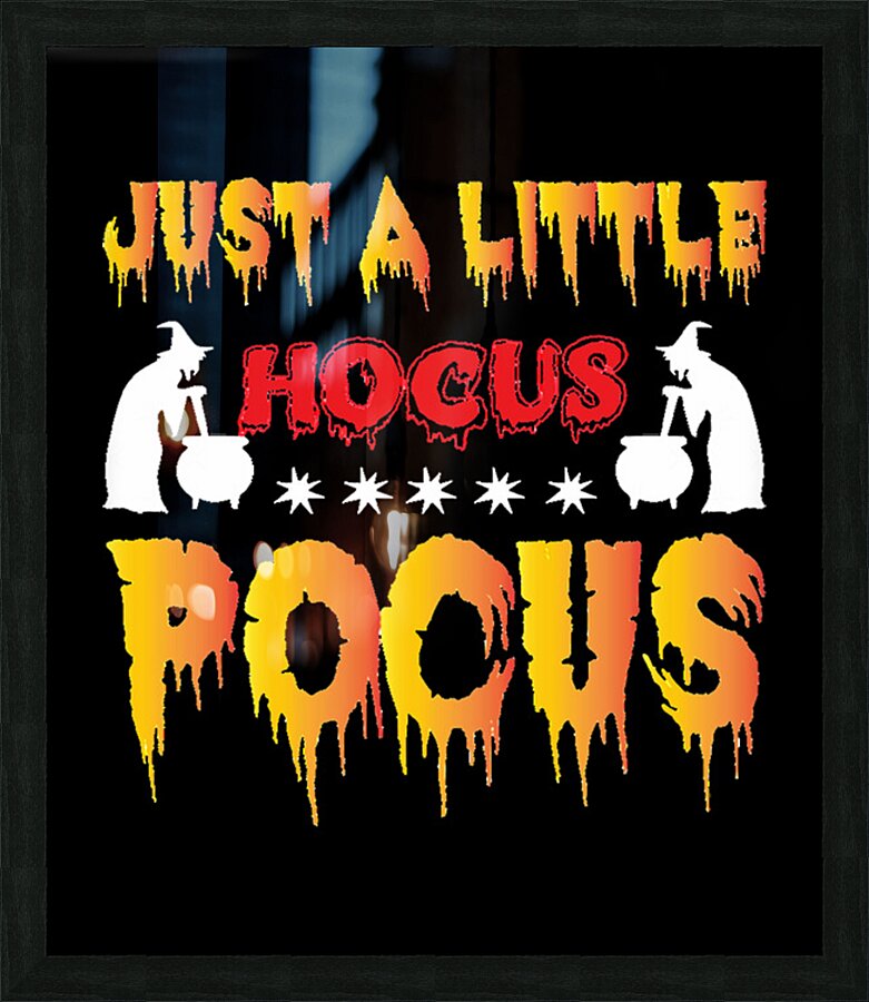 Hocus pocus 25 Picture Frame print