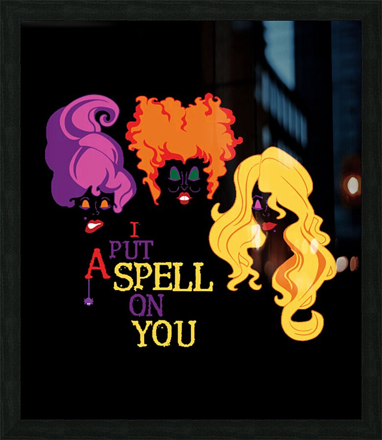 Hocus pocus 28 Picture Frame print